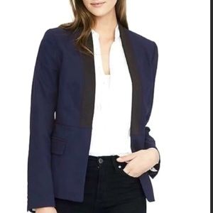 NWOT Deep V hook Front Tuxedo Blazer, 6